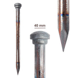 Erdnagel mit 40mm Durchmesser