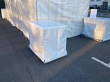 Abdeckhaube aus Planenstoff für Wassertanks, IBCs