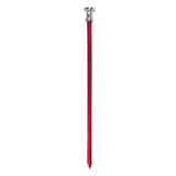 Farbig eloxierter Trekking Zeltnagel aus Aluminium, rot