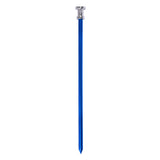 Farbig eloxierter Trekking Zeltnagel aus Aluminium, blau