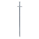 Tent nail with cross bar