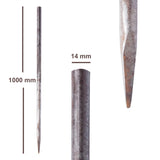 Schnureisen mit 14mm Durchmesser und 1000mm Länge