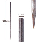 Schnureisen mit 14mm Durchmesser und 1200mm Länge