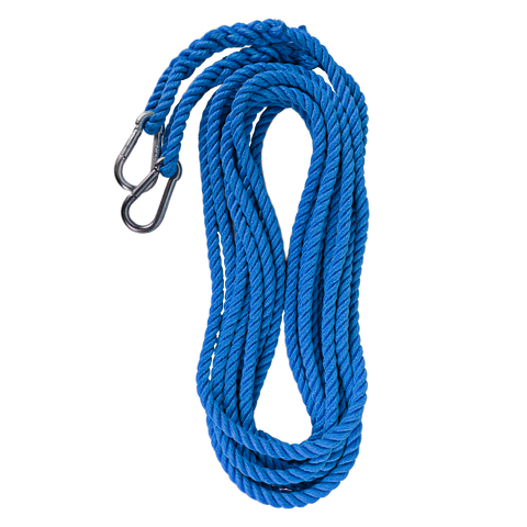 Tarpaulin rope for party and festival tents